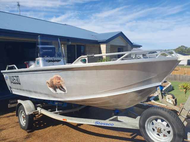 4 3 Mtr Stessco Side Console Motorboats Powerboats Gumtree