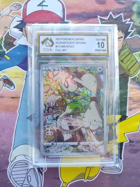 2022 Pokemon Japanese Incandescent Arcana Full Art Smeargle 073 068