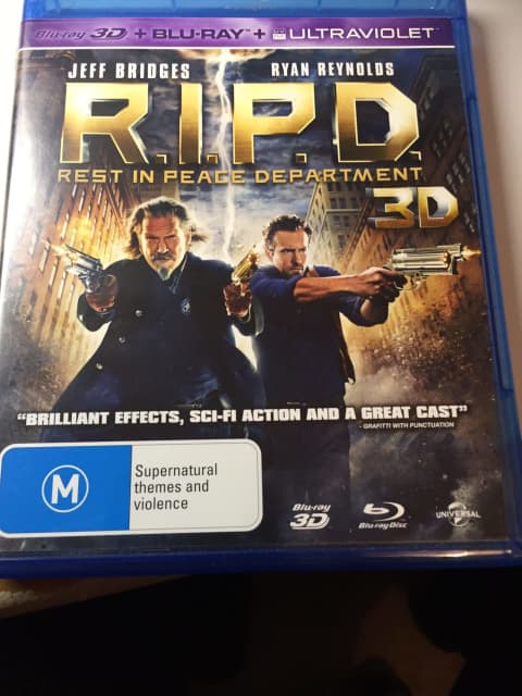 R I P D Rest In Peace Department 3d Bluray CDs DVDs Gumtree