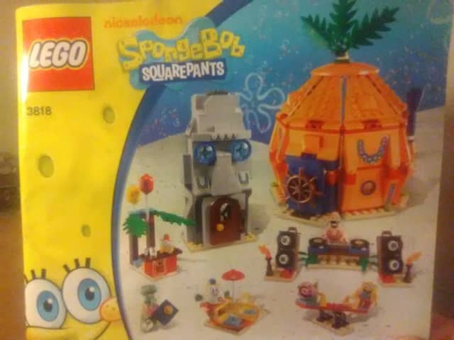 Lego Set Spongebob Squarepants Bikini Bottom Undersea Party