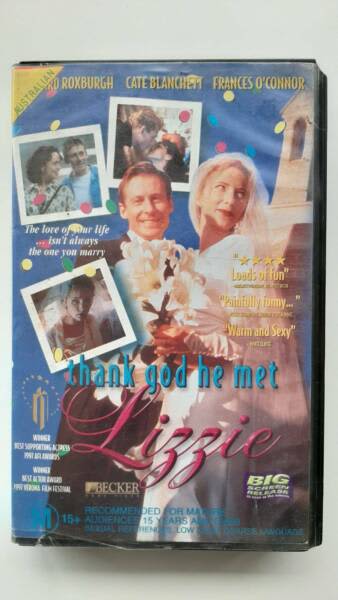 Thank God He Met Lizzie Vhs Video Classic Rare Australian Film