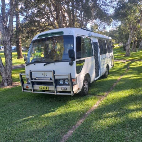 Toyota Coaster Motorhome Campervan Price Reduced Campervans