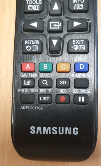 Genuine Original Samsung AK59 00176A Blu Ray DVD TV Remote Control TV