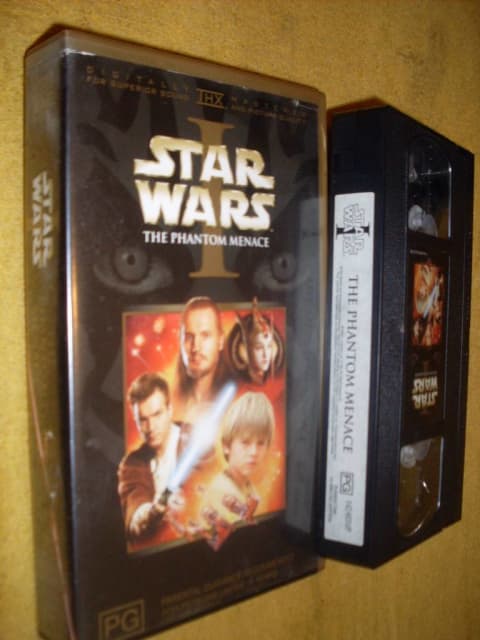 Vhs Star Wars The Phantom Menace Cds Dvds Gumtree Australia