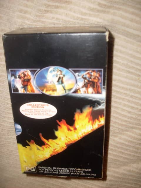 VHS Back To The Future Trilogy Box Set CDs DVDs Gumtree Australia