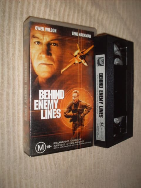 VHS Behind Enemy Lines Gene Hackman CDs DVDs Gumtree Australia