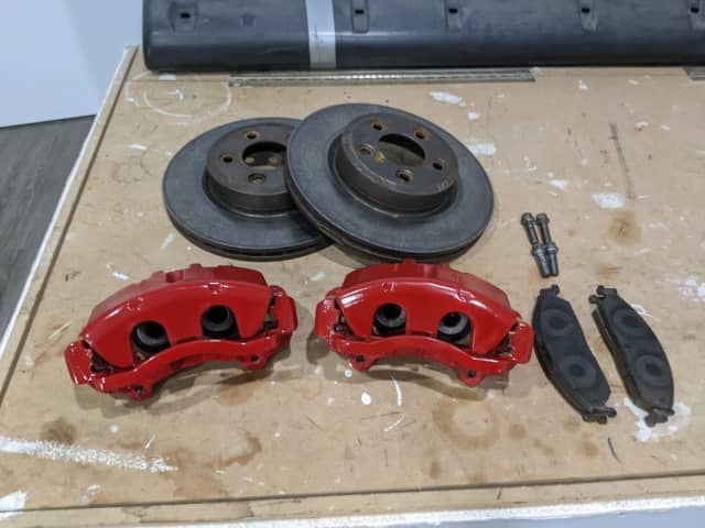 Fg Xr T Ford Falcon Front Brake Mm Caliper Rotor Pad Upgrade For Ba