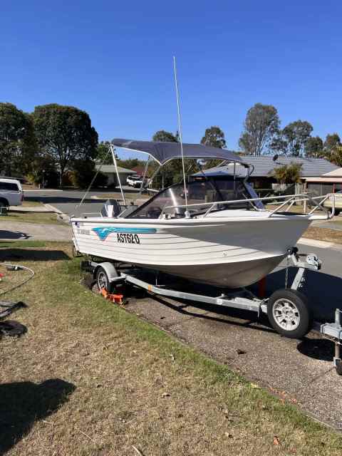 Quintrex 5m Aluminium Boat Motorboats Powerboats Gumtree