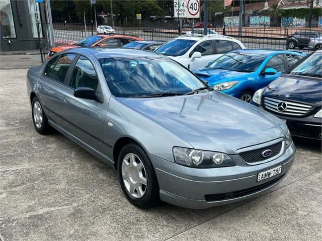 Ford Falcon Ba Xt Silver Chrome Speed Auto Seq Sportshift Sedan