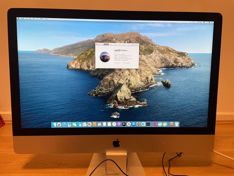 Late 2012 27-inch Core i7 iMac with 32GB RAM 3TB SSD and 2K