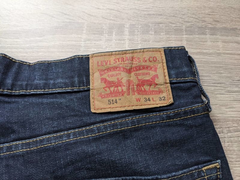 levis 514 w34 l32