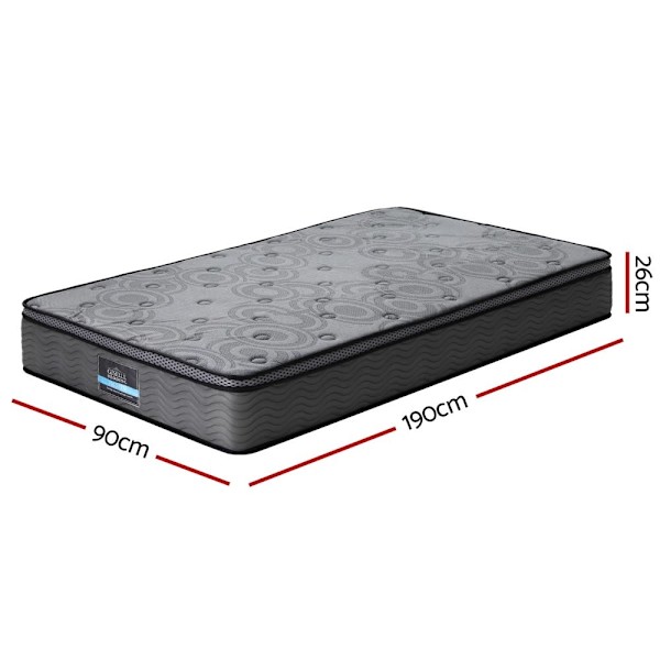 26cm Mattress Bed Giselle Single62863840731394113