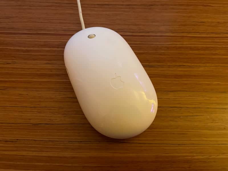 apple mighty mouse a1152 wired usb