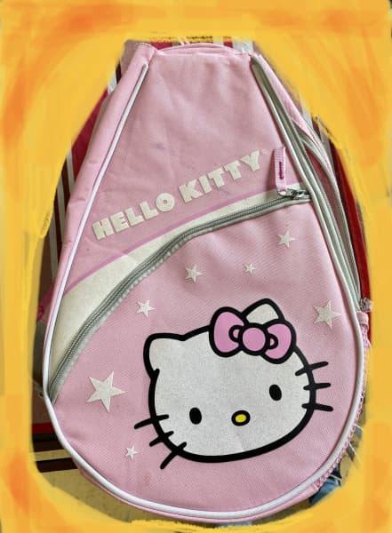 Hello Kitty Pink Tennis Bag