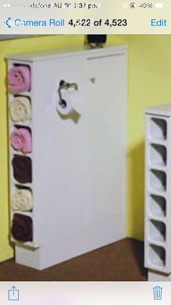 New bathroom tall boy was $150 now only $10063008423391746111