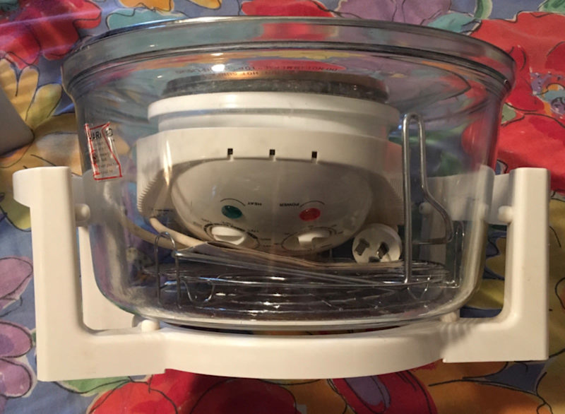 Big Glass Fan-Forced Convection Air Fryer Halogen oven NEW condition63470141587330114