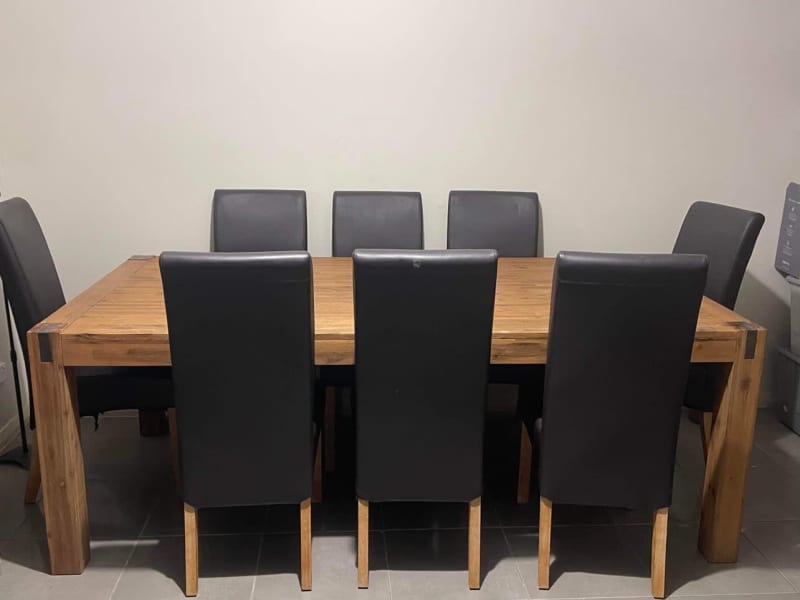 silverwood 9 piece dining suite