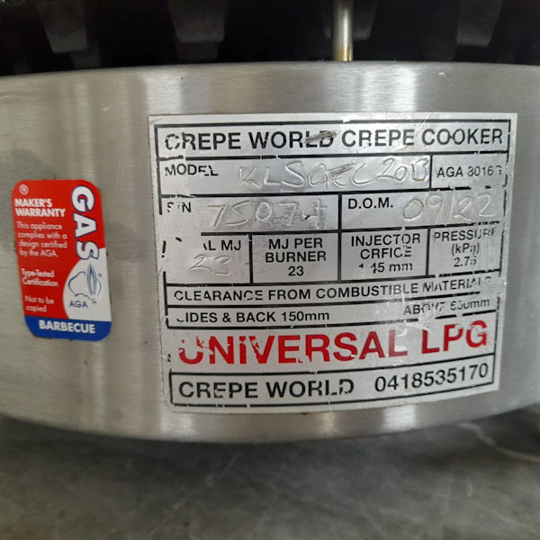 Professional Luxury Gas French Crêpe Maker 40cm Plate63017763538563112