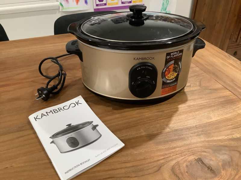 kambrook 4.5 l slow cooker