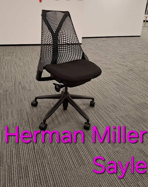 Hermann Miller Sayle ergonomic office business work desk table chair 628647241111061110