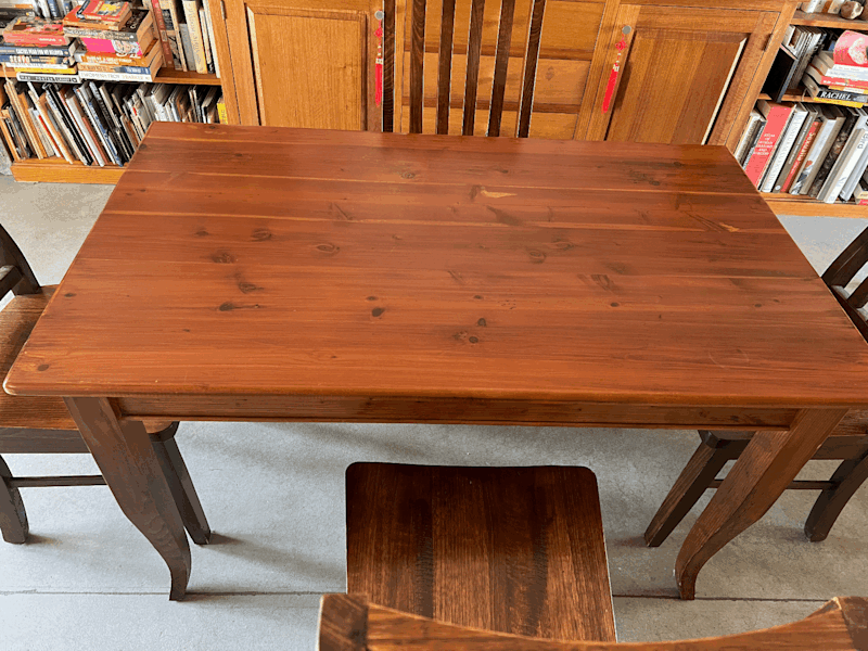 Antique Timber Dinning/Desk Table62863410649857111