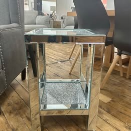 Cleo Mirrored Side Table62863377526657111