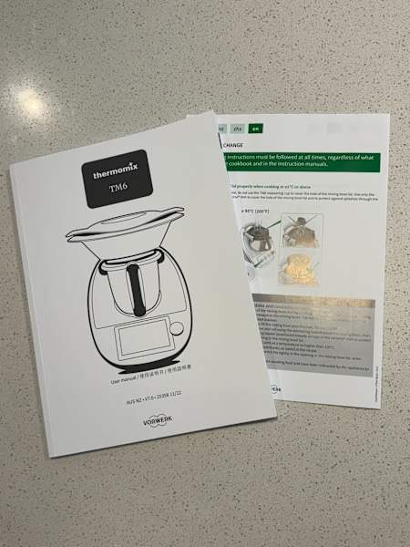 Thermomix TM6 - newly serviced63021283134723113