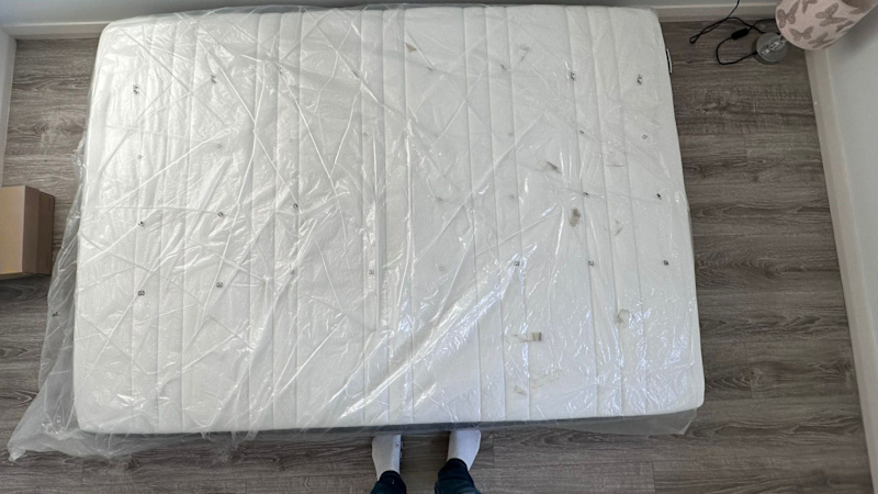 Ikea Hovag firm double bad mattress62863840935169113