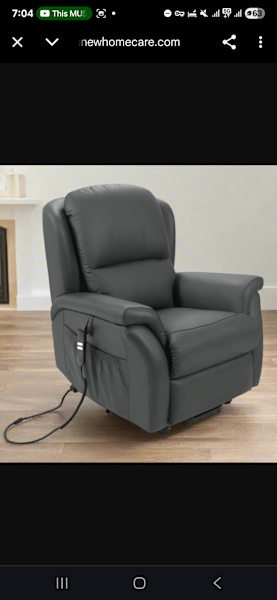 🔥 BARGAIN! 2x Stella Electric Recliner Lift Chairs - Leather -62863384989186112