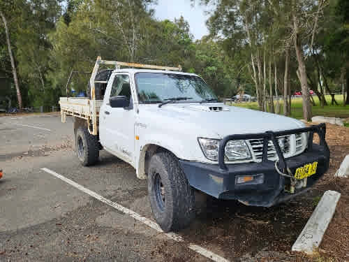 2004 NISSAN PATROL DX (4x4) 5 SP MANUAL 4x4 LEAF C/CHAS62937626177539111