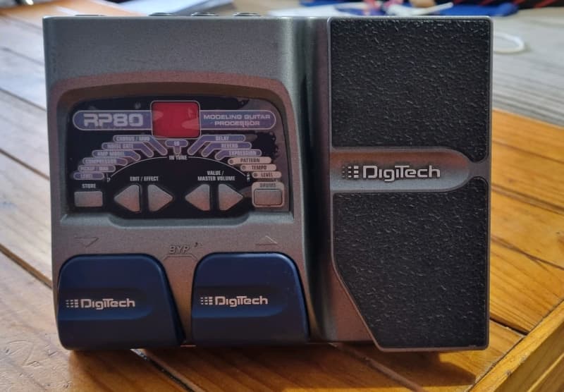 DigiTech Digitech RP80 Guitar Multi FX Pedal 