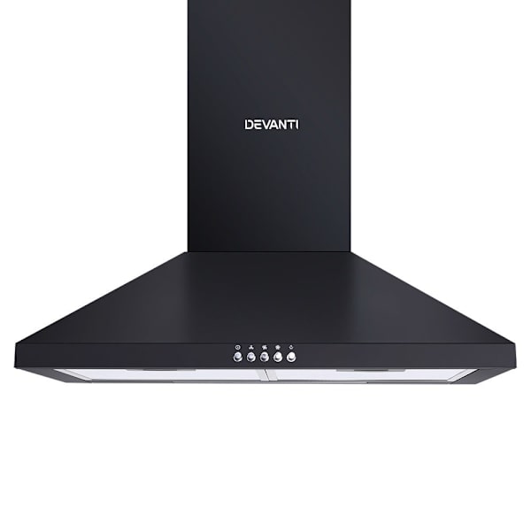 600mm Range Hood 60cm Rangehood Black63020847645187111