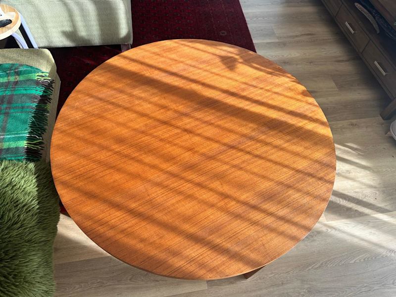 Mid century large wooden teak coffee table62929669569027113