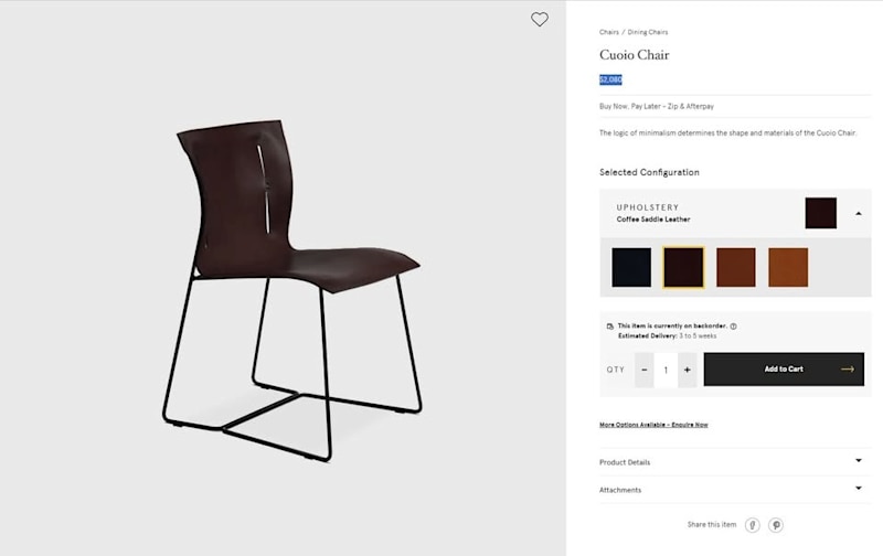 NEW WALTER KNOLL CUOIO CHAIR-SADDLE COFFEE LEATHER+STEEL DESIGN$208062863411115779114