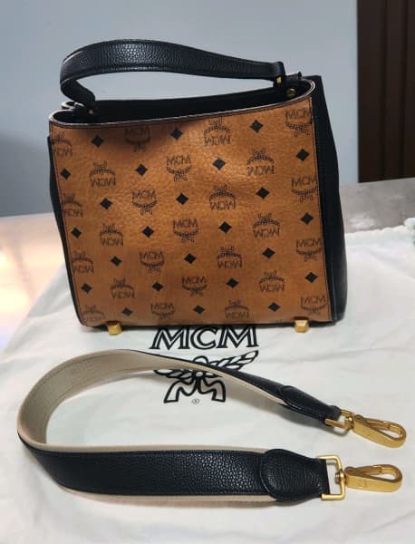 MCM Doctors Bag black, Women's Fashion, Bags & Wallets, Shoulder Bags on  Carousell