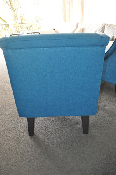 Blue Upholstered Arm Chair62863383137283114