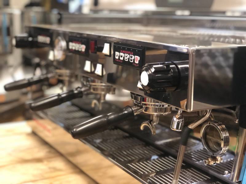 LA MARZOCCO LINEA CLASSIC AV 3 GROUP BABY BLUE ESPRESSO COFFEE MACHINE63442044090627114