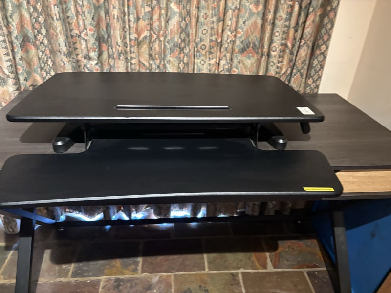 Stand-up desk unit, officeworks large model , as new62863409515649111