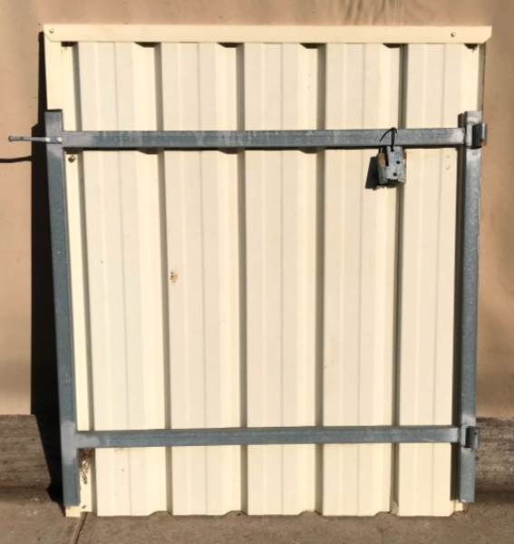 Single Colorbond Gate - 1200mm High x 1040mm Wide63007238163713112
