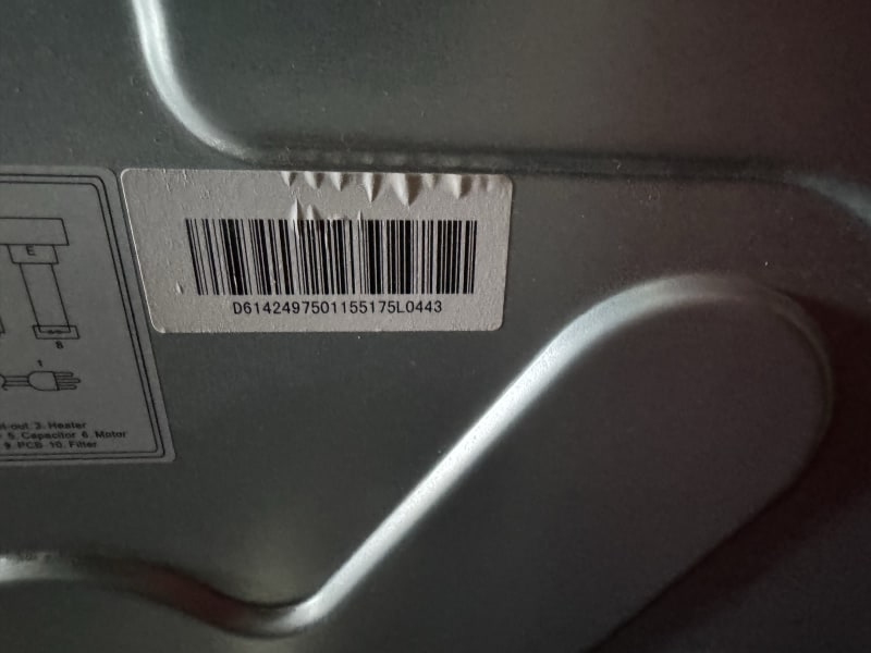 GVA 6kg vented sensor dryer 63023086476290112