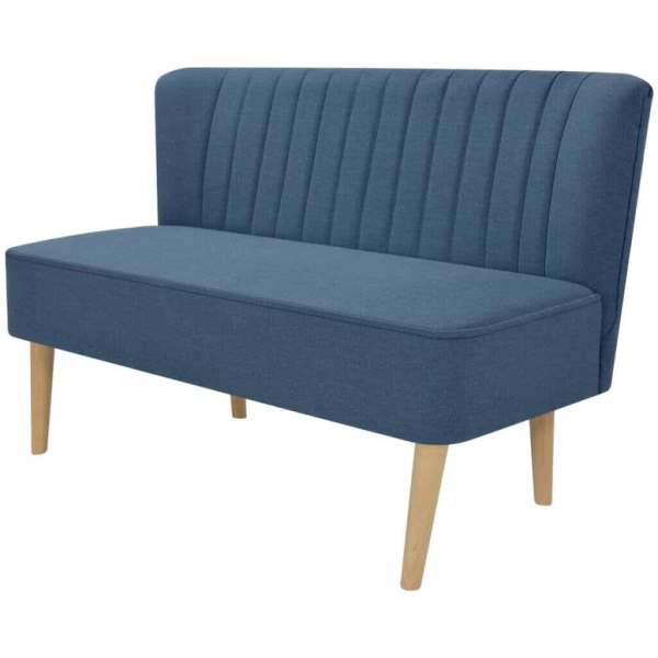Sofa Fabric 117x55.5x77 cm Blue62863374264322111