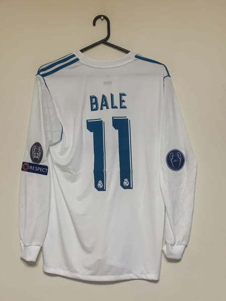 2017/18 Real Madrid Away Jersey #7 RONALDO 2XL Adidas Soccer Long Sleeve NEW