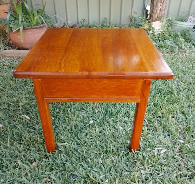 Solid Timber Coffee Table with Drawer 62863408204291114