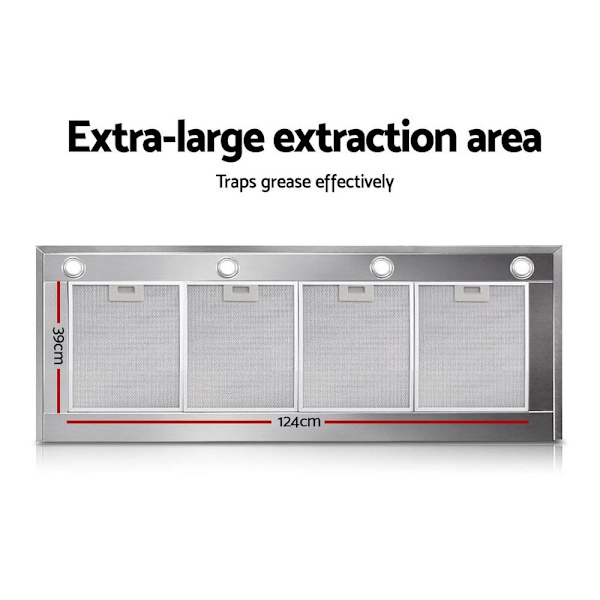 Commercial BBQ Rangehood 1500mm - Silver63016483670529114