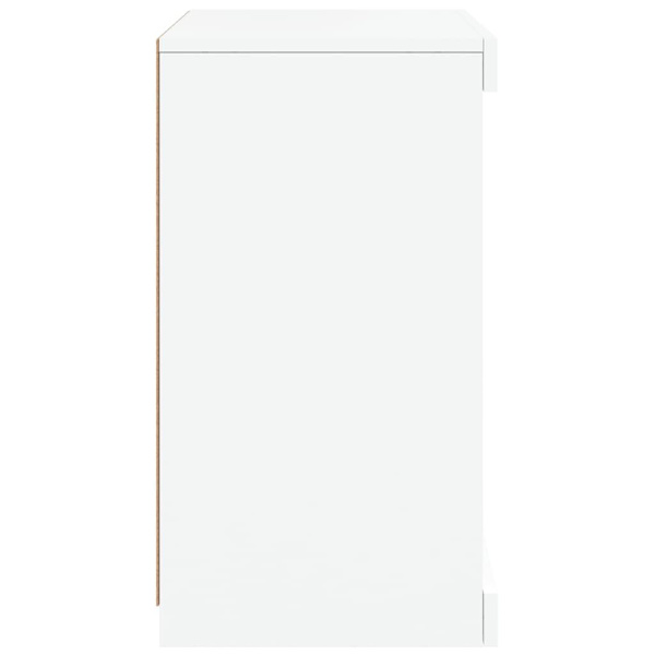 Sideboard with LED Lights White 41x37x67 cm62863374010754111