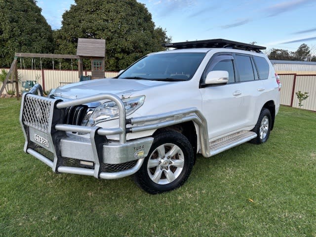 2014 TOYOTA LANDCRUISER PRADO GXL (4x4) 5 SP SEQUENTIAL AUTO 4D WAGON62937622305155112