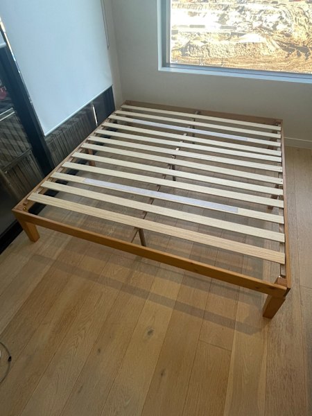 Wooden King Size Bed Frame 185x200x36cm62863412856066111