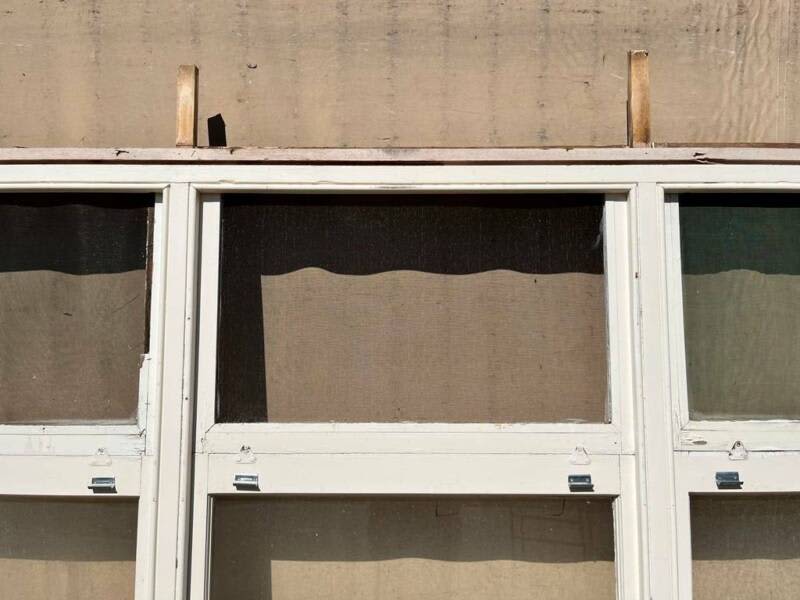 Timber Triple Sash Window w/Leadlight & Fly Screens - 1730 H x 2845 W63006298600322111