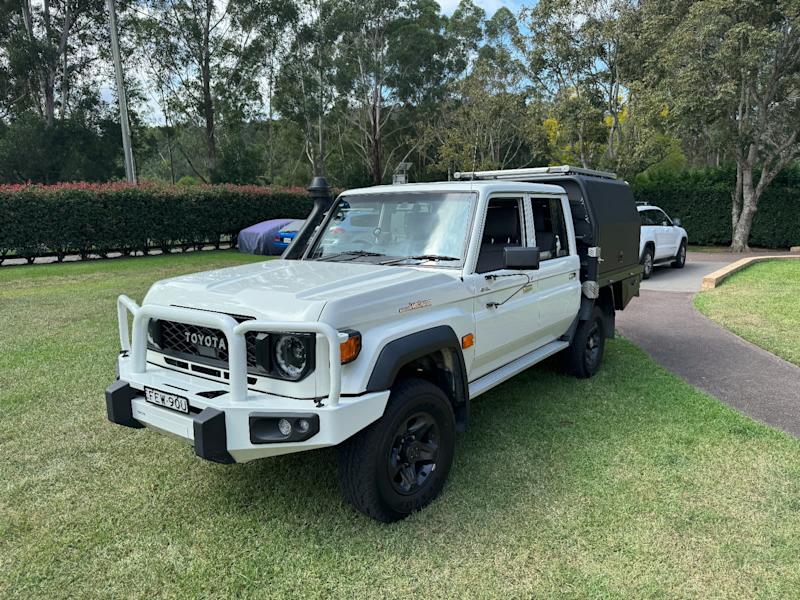 2023 TOYOTA LANDCRUISER 70 SERIES LC79 GXL  DUAL C/CHAS62937624882177110