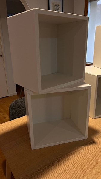 2x EKET (IKEA) Cabinets, White62863371486850112